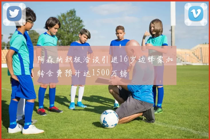 阿森纳积极洽谈引进16岁边锋蒙加转会费预计达1500万镑